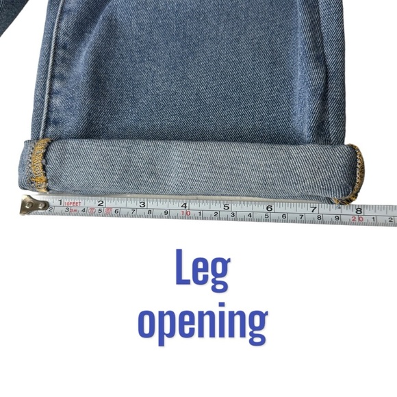 NEW Lane Bryant Signature Fit Mid Rise Boyfriend distressed crop jeans Womens 22 - Picture 11 of 11